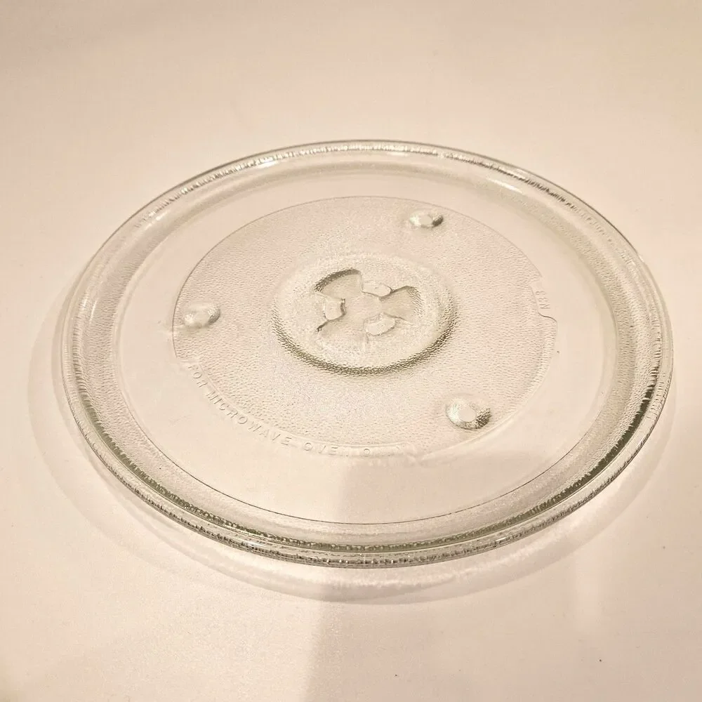 GE Genuine OEM Microwave Glass Round Plate Tray (10.62